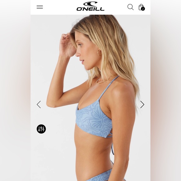 O’NEILL bikini top, BRIGGS HUNTINGTON BRALETTE TOP - Picture 6 of 9